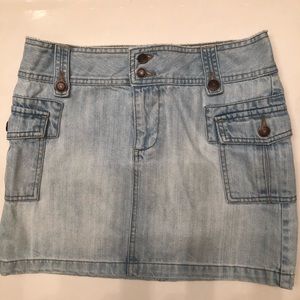 Light Jean skirt